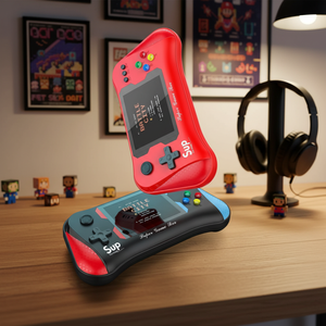 Console de jeu portable avec 500 jeux, console de jeu rétro portable avec ligne <span class=keywords><strong>AV</strong></span> disponible en stock - Product Image 1