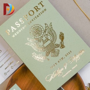 Passaporto Personalizzato con Logo, Stampa Offset, Goffratura, Carta Artistica, Caratteristiche di Stampa e Brochure per Monitoraggio Crescita - Product Image 3
