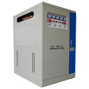 High Quality 3 Phase Voltage Regulator Stabilizer 15 KVA-600 KVA Automatic DC Servo Motor