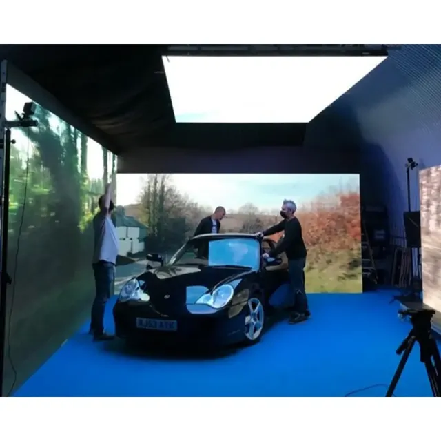 7680hz VFX XR Studio Led Screen Unreal Engine 3D VR Immersive Stage Full Color Led Display Indoor P2.604Virtual Production Led