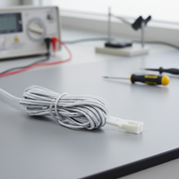 Kabel Ekstensi Daya Putih 2 Pin dengan Konektor Plug-and-Play untuk Pencahayaan LED & Perangkat Tegangan Rendah