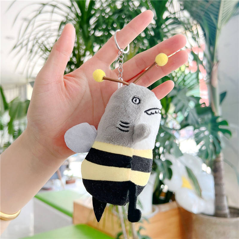 Small 10cm silly bee chain