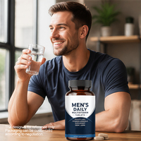 Comprimés multivitaminés quotidiens pour hommes en marque privée |   Multivitamines, zinc, sélénium et complexe B |   Complément Nutritionnel Quotidien OEM ODM