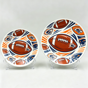 Bol à nouilles en mélamine Denver Broncos Sports Games 17/22/28 cm, grand bol <span class=keywords><strong>de</strong></span> service en mélamine pour les fêtes - Product Image 4