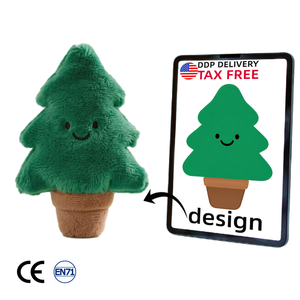 定制自有品牌毛绒蘑菇玩具 自行设计毛绒食品填充植物玩具 - Product Image 3