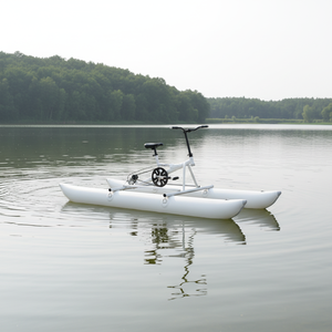 Vélo aquatique à pédales pour adultes, tricycle aquatique à grandes roues, en matériau gonflable, à vendre - Product Image 1