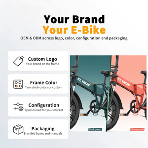 Vélo électrique pliable à pneus larges 20"x4.0, 250W, CE, 48V13Ah, 75 miles, 75NM, 7 vitesses, frein à disque, directement de l'usine, entrepôt UE/Royaume-Uni, vente en gros - Product Image 2