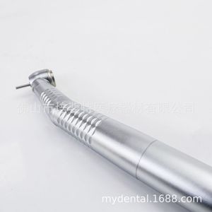หัวกรอฟันความเร็วสูงแบบเทอร์ไบน์ สีเงิน แบบพ่นน้ำเดี่ยว สำหรับใช้ทางทันตกรรม - Product Image 4