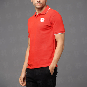 Chemises polo de golf formelles personnalisées en piqué de coton respirant et confortable de haute qualité en gros - Product Image 2