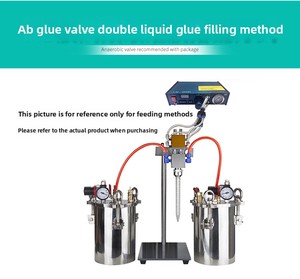 Máy dán keo hai thành phần AB tự động, máy chiết rót chất lỏng nhựa epoxy, máy móc chất lỏng kép, thiết bị công nghiệp - Product Image 5