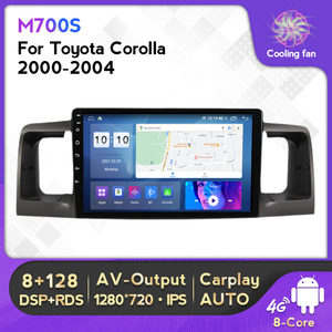 Mekede MS 8-Core 8 + 256GB IPS écran voiture lecteur DVD vidéo véhicule monté affichage pour Toyota <span class=keywords><strong>Corolla</strong></span> 2000 <span class=keywords><strong>2004</strong></span> E120 - Product Image 2