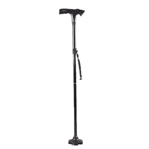 QYNG Adjustable Aluminum Cane With Light And Alarm For Elderly Outdoor Use - Product Image 5