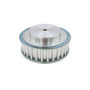 Aluminum Timing Belt Pulleys Customizable Industrial <b>Miniature</b> Transmission Parts Good Price CNC Blackened Steel OEM Support - Product Image 4