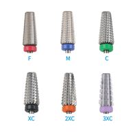 Jeux de forets Fraise professionnelle personnalisée en acier au tungstène Forets à ongles pour les soins de manucure et de pédicure