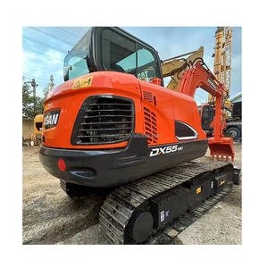 La excavadora de segunda mano Doosan dx55 está en buen estado y tiene certificación CE. La miniexcavadora está a la venta - Product Image 1