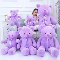 Ours en peluche géant 40-180 cm, grand animal en peluche, logo personnalisé, OEM, vente en gros, coton PP doux, certifié CE CPC, usine