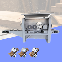 Scie circulaire électrique multi-lames pour le sciage de bois rond et de bois carré, moteur 45 kW*2