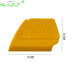 Màu vàng màu xanh nhỏ giống cây chổi di động bảo vệ màn hình gói xe lá nhãn dán tự động chăm sóc scraper chịu nhiệt độ cao A14 - Product Image 3