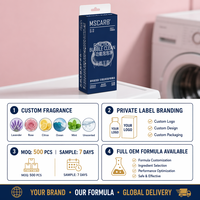 Tablettes de lessive solides biodégradables écologiques à la formule naturelle de lanoline, élimination des bactéries à 99 % sans frottement