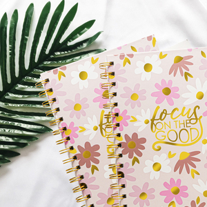 <span class=keywords><strong>Cuaderno</strong></span> de espiral floral Rosa A5 con papel floral de tapa dura Preppy Cute Planner Journal Regalos para estudiantes - Product Image 6