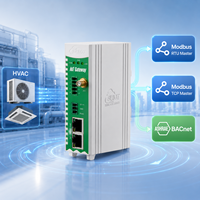 BA108 IoT 게이트웨이, HVAC Modbus RTU 마스터 및 Modbus TCP 마스터 지원, 원격 펌웨어 업그레이드 시스템 모니터링 기능