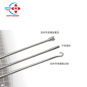 Kit perangkat intrauterine instrumen bedah ginekologi probe rahim - Product Image 4