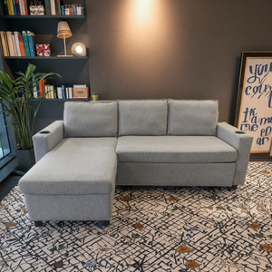 Hot người bán Modular L hình cắt ghế góc ngủ sofa Chaise giường đặt phòng khách không gian nhỏ căn hộ văn phòng - Product Image 2