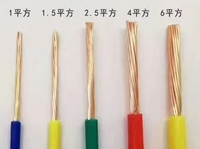 Haushalts-Flexkabel / BVR Isoliertes Baukabel