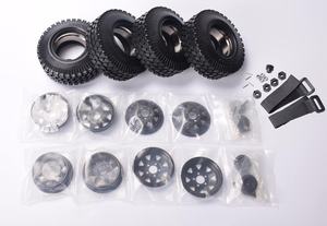 Chasis completo de aluminio para camión, 334mm, Gelande D110 II, escala 1/10, Crawler RC4WD - Product Image 6