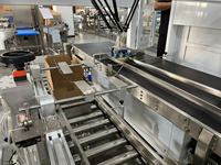 Ligne d'emballage automatique Flowpack Robot Machine à film en feuille pour boulangerie Aliments surgelés Nouilles instantanées Haute productivité