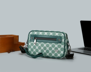 Bolso de cintura multiusos negro de moda al por mayor con logo personalizado, bolso de cinturón de cuero PU, bolso cruzado de poliéster para el pecho - Product Image 4
