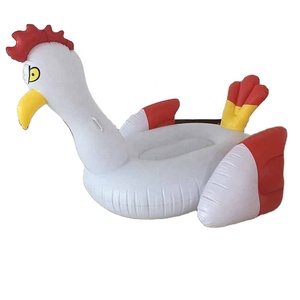 Flotteur gonflable en forme de dinde pour piscine, parc aquatique - Product Image 1