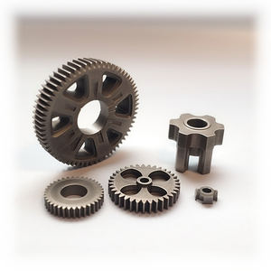 Pièces de moulage par <span class=keywords><strong>injection</strong></span> métallique MIM personnalisées Fabricant de pièces de petits engrenages en fer fritté pour la métallurgie des poudres - Product Image 1