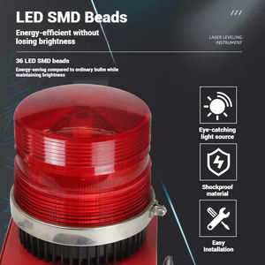 Alarme sonore et lumineuse industrielle SP XP-101 - Haute intensité sonore, batterie rechargeable, design portable - Product Image 2