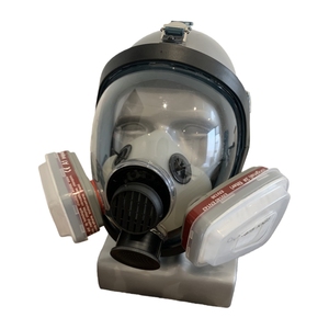 Masker Gas Setengah Wajah, Respirator Kimia dengan <span class=keywords><strong>Filter</strong></span> Karbon Aktif, Kartrid <span class=keywords><strong>Filter</strong></span> Partikel - Masker Respirator Premium Bersertifikasi CE - Product Image 2