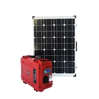 2000 واط البسيطة بطارية UPS 220V امدادات الطاقة الاحتياطية 12V المحمولة الشمسية مولد