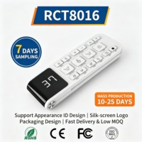 Control Remoto Universal Inteligente para Inodoro - 16 Teclas RF433, Resistente a Salpicaduras IPX4, ABS Antibacteriano