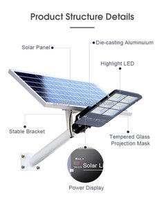 Farola <span class=keywords><strong>solar</strong></span> LED Diseño todo en uno con sensor y control remoto Farola - Product Image 5