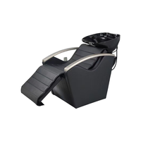 Chaise rouge confortable de lavage de cheveux de salon de lavage de cheveux de tache de produits nouveaux avec la circulation de l'eau et le vapeur