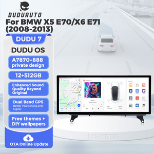 DUDUAUTO DUDU7 A7870-888 Diseño Privado para <span class=keywords><strong>BMW</strong></span> <span class=keywords><strong>X5</strong></span> E70 X6 E71 2008-2013 Reproductor Multimedia Audio Estéreo GPS Navegación Todo en Uno - Product Image 3