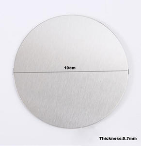 无料サンプル6 PCSステンレス钢カスタムコースターホルダー付き - Product Image 2