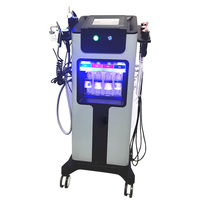 Appareil de microdermabrasion Hydra Diamond 8-en-1, jet d'oxygène, peeling facial, rajeunissement cutané, hydradermabrasion pour usage commercial