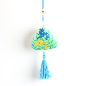 Creative Chinese Year Dragon Boat Festival National Textile Fabric Craft for Hanging Ornament Festive Love Amulet