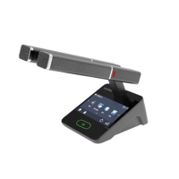 Système de microphone de conférence entièrement numérique SONBS – Unité Président et Délegé avec double alimentation numérique-analogique en option et vote par écran tactile