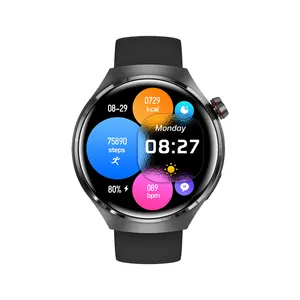 Gt4 Pro corona rotante dinamica frequenza cardiaca lunga durata della batteria Bt chiamata Ultra 8 orologio per gli uomini Smart Watch 2024