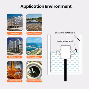 חיישן מיכל מים סולארי, ניטור חכם של מפלס מיכל המים, בדיקת גובה מפלס, חיישן מפלס קיבולי - Product Image 4