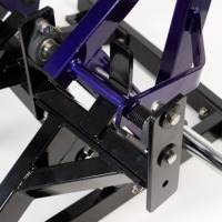 Máquina de remo sentado con carga de placas para gimnasio, equipo comercial de fitness para ejercitar la espalda, segura y duradera