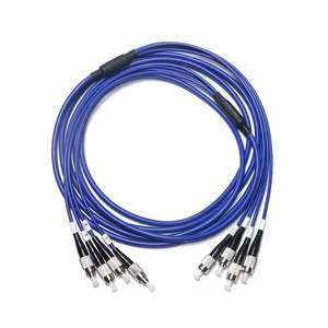 Cordon de brassage fibre optique blindé monomode 4 fibres FC-FC à <span class=keywords><strong>prix</strong></span> d'usine pour réseaux FTTH, FTTB, FTTX - Product Image 1
