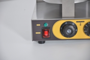 Máquina Eléctrica Comercial de Doble Cabezal para Rollos de Pollo y Panqueques de Huevo, Versión Mejorada - Product Image 5