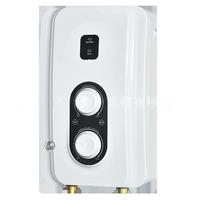 Chauffe-eau électrique instantané domestique transfrontalier en aluminium moulé sous pression avec protection contre les fuites et pompe de surpression